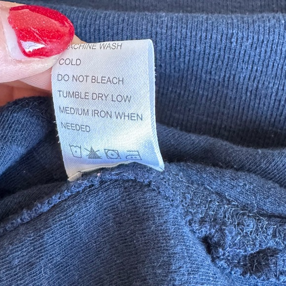 Free Planet Blue‎ Hooded Short Sleeve X Large 100 % Cotton Sustainable Sporty - Picture 6 of 8